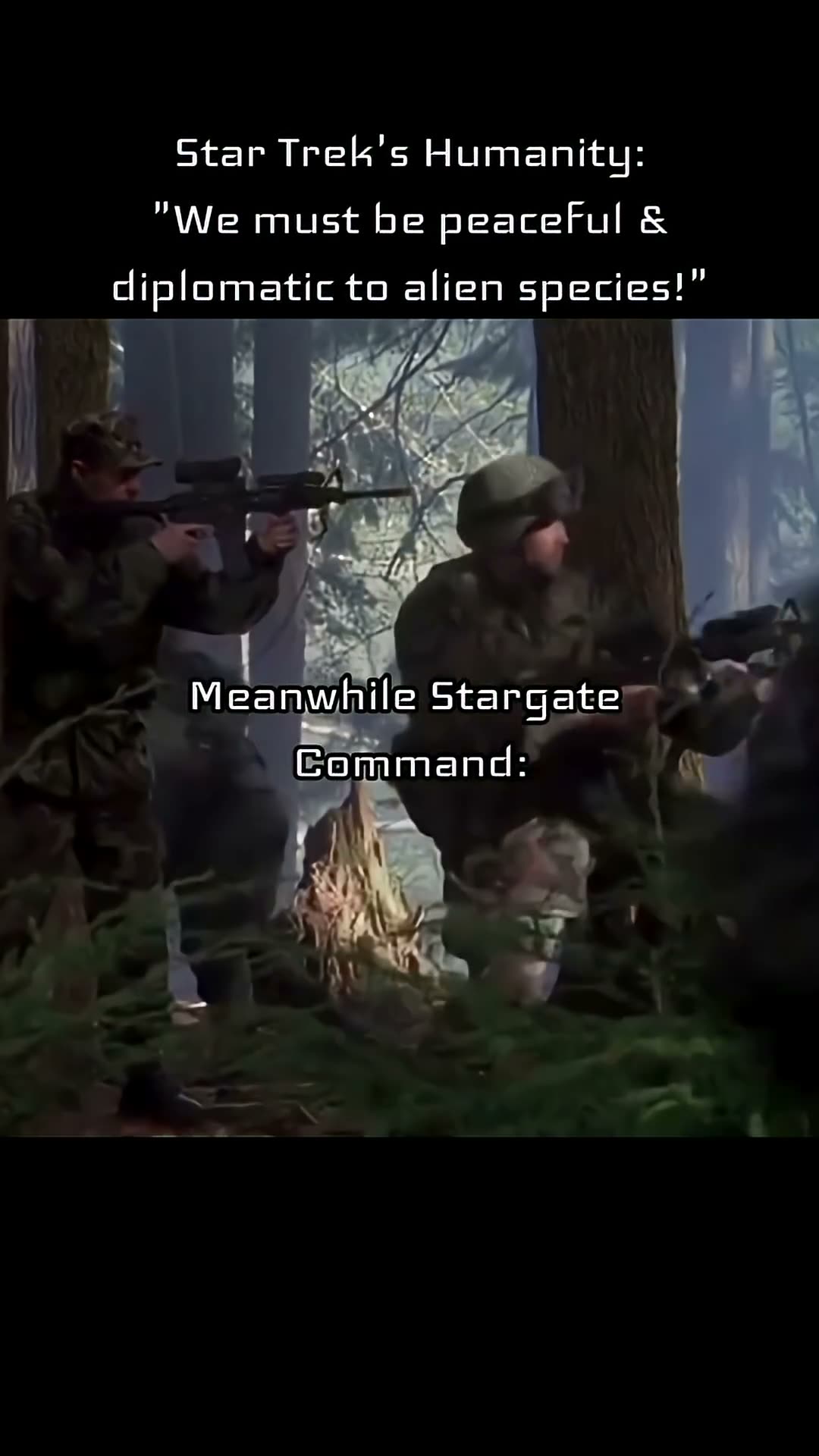 Star Trek Stargate diplomacy meme by @nik_nikovsky / Smolish